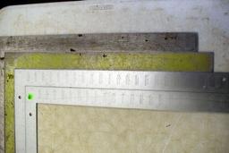 (4) Aluminum Squares