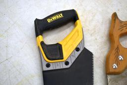 Assorted Hand Saws