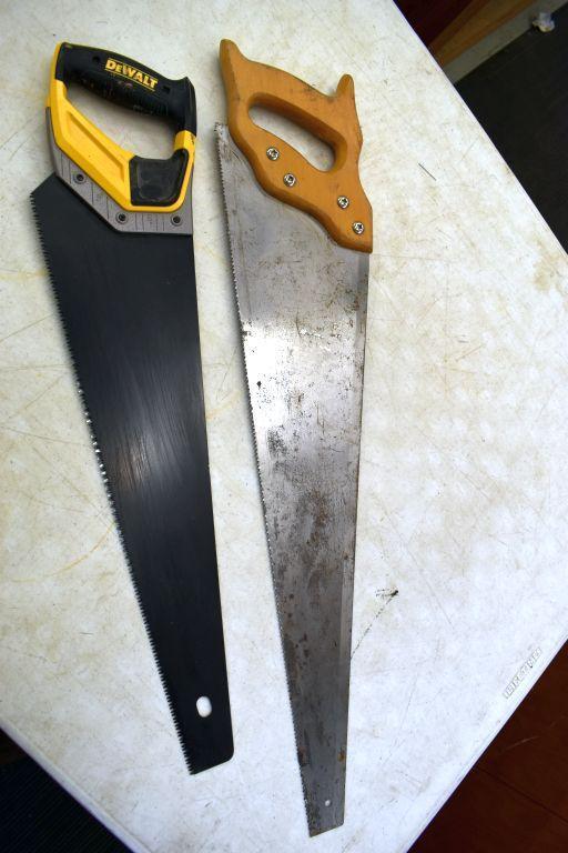 Assorted Hand Saws
