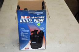 Barracuda 1/4hp Submersible Utility Pump
