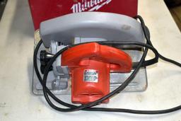 Milwaukee Heavy Duty Circular Saw with Metal Case