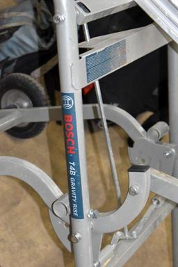 Bosch T4B Gravity Rise Portable Work Stand
