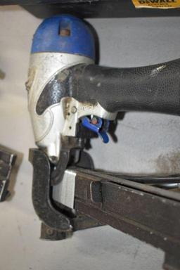 Pneumatic Stapler with CrossFire SpotNails Attachment
