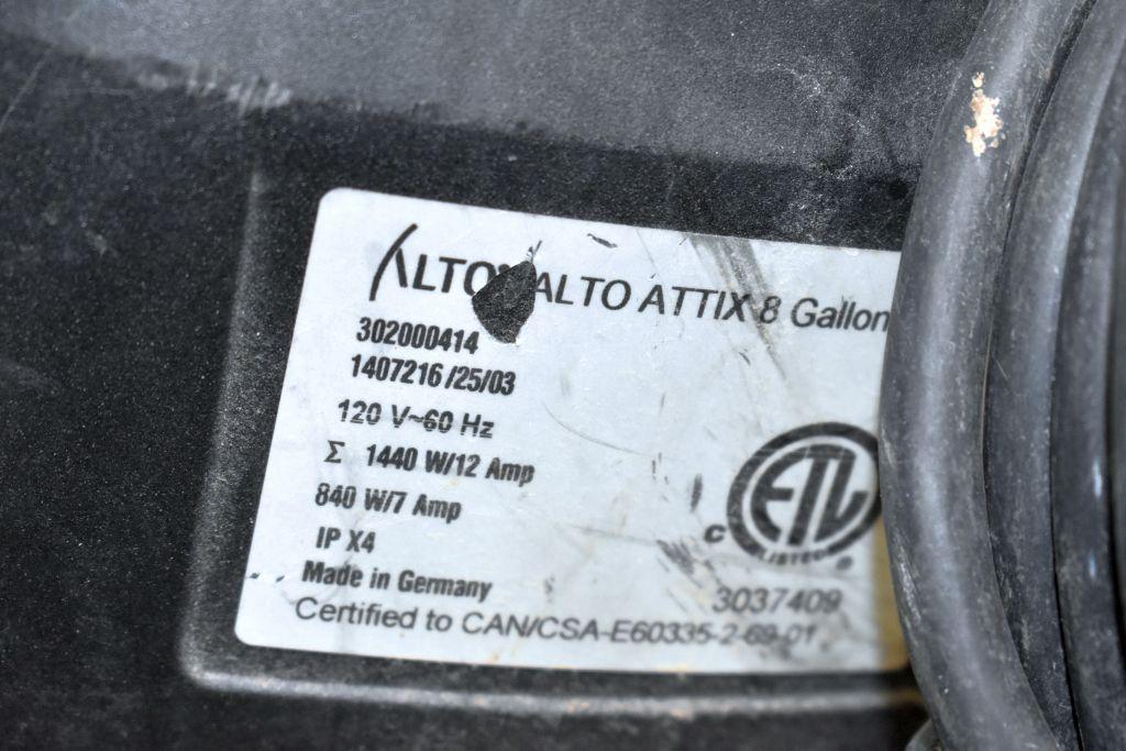Alto Attix 8 Gallon Corded Rolling Shop Vac