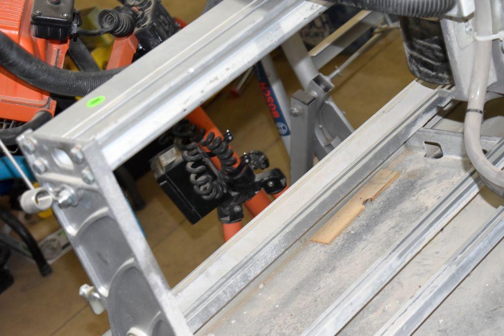 Raimondi Zipper 130 Horizontal Tile Cutter Table with Extra Blade and Coolant Pump