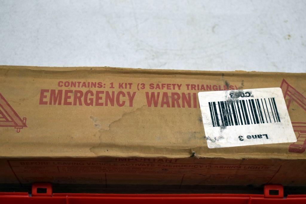 (2) Emergency Warning Triangle Kits