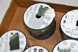 (12) Rolls of .030" Gasless Flux Cord Welding Wire