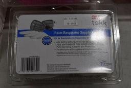 3M Paint Respirator Supply Kit, P100 Particular Filter Packs