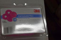 3M Paint Respirator Supply Kit, P100 Particular Filter Packs