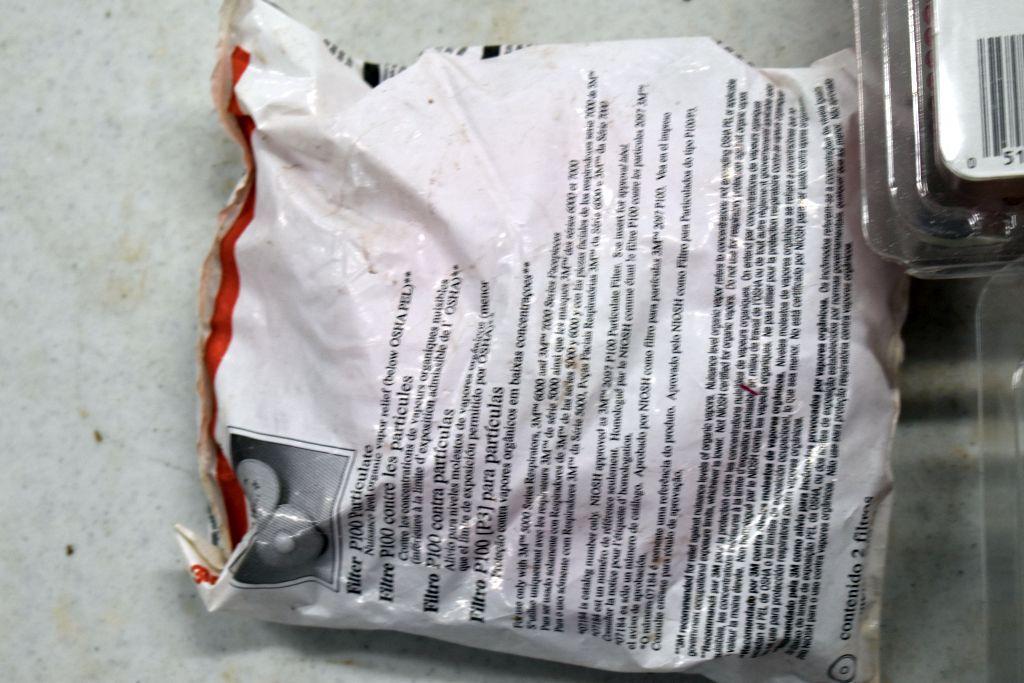 3M Paint Respirator Supply Kit, P100 Particular Filter Packs