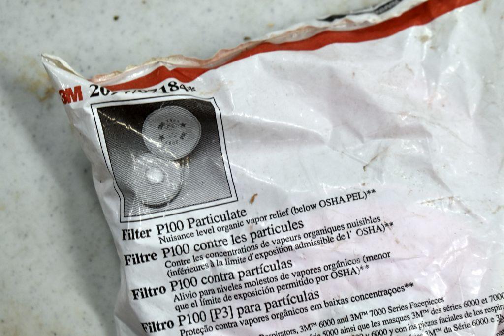 3M Paint Respirator Supply Kit, P100 Particular Filter Packs