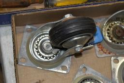 (4) Locking Caster Wheels
