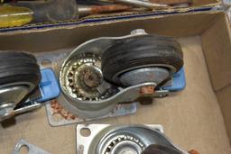 (4) Locking Caster Wheels