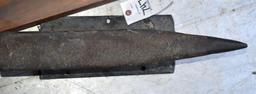 20" Anvil: 15" with 5" Horn