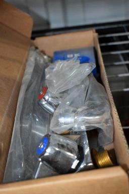 (2) Hager Door Openers, (1) BK Sink Faucet