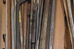 Chisels, Pry Bars, Punches