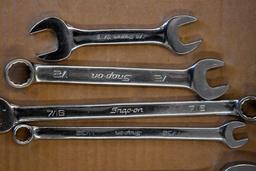 (5) Snap-On SAE Wrenches, Snap-On Crescent Wrench
