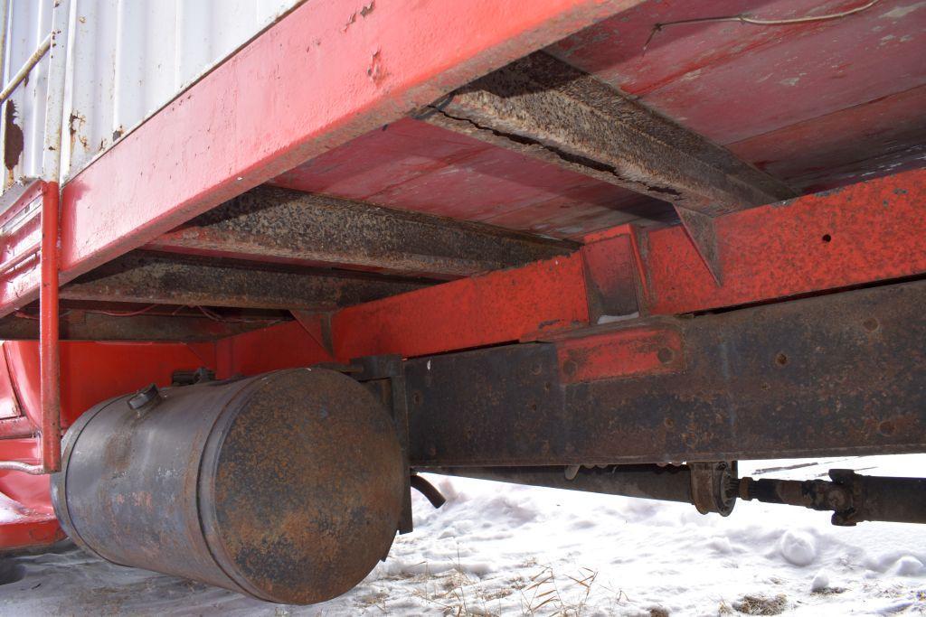 1971 Chevy C50 Grain Truck, Single Axle, 15' Box & Hoist, Automatic, V8 Gas, NO TITLE...