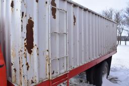 1971 Chevy C50 Grain Truck, Single Axle, 15' Box & Hoist, Automatic, V8 Gas, NO TITLE...