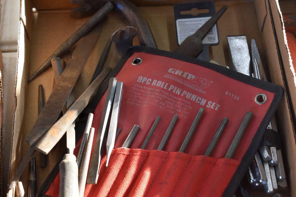 Pry Bars, Chisels, Punches