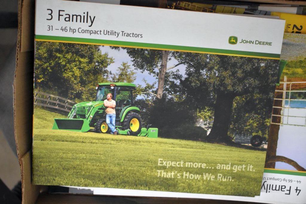 John Deere Tractor and Implement Sales Brochures