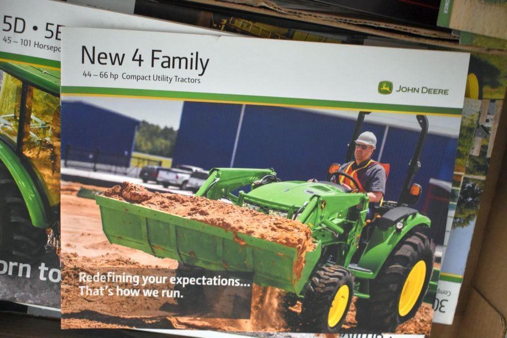 John Deere Tractor and Implement Sales Brochures