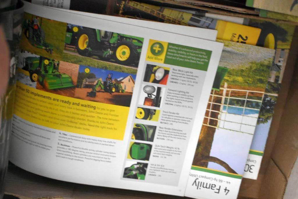 John Deere Tractor and Implement Sales Brochures