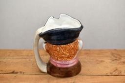 Occupied Japan Toby Mug, 5" Tall