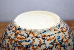 Spongeware Mixing Bowl, 9" Diameter