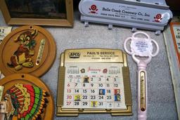 Advertising Thermometers and Calendars: Belle Creek, Wilmar, Red Wing, Cannon Falls