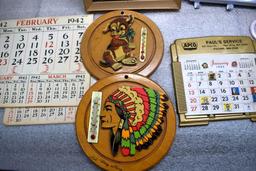 Advertising Thermometers and Calendars: Belle Creek, Wilmar, Red Wing, Cannon Falls