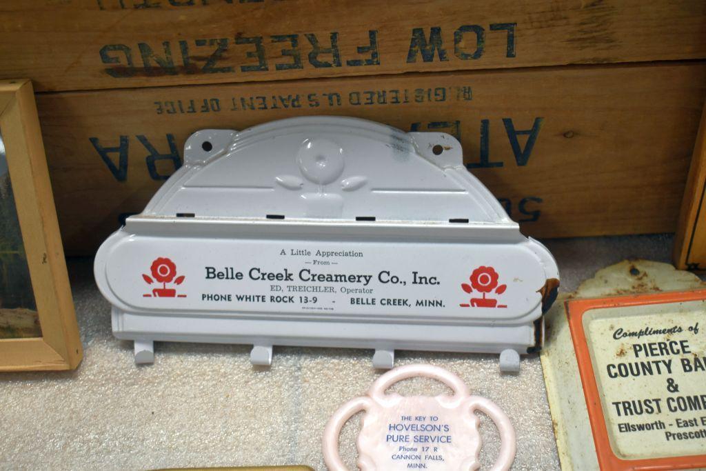 Advertising Thermometers and Calendars: Belle Creek, Wilmar, Red Wing, Cannon Falls