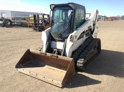 2012 Bobcat T770 Skid Steer on Tracks High Flow, 2 Speed, New Windshield, E
