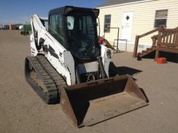 2012 Bobcat T770 Skid Steer on Tracks High Flow, 2 Speed, New Windshield, E