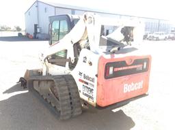 2012 Bobcat T770 Skid Steer on Tracks High Flow, 2 Speed, New Windshield, E