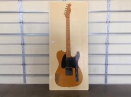 (7) Paintings  of Guitars which include: Gretsch Guitar 8' x 3'6", Gibson G