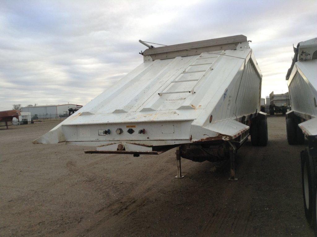 2005 CPS Belly Dump Trailer , Length: 40' , Dual Tandem Axle , 5th Wheel ,