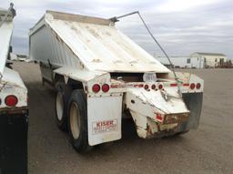 2005 CPS Belly Dump Trailer , Length: 40' , Dual Tandem Axle , 5th Wheel ,