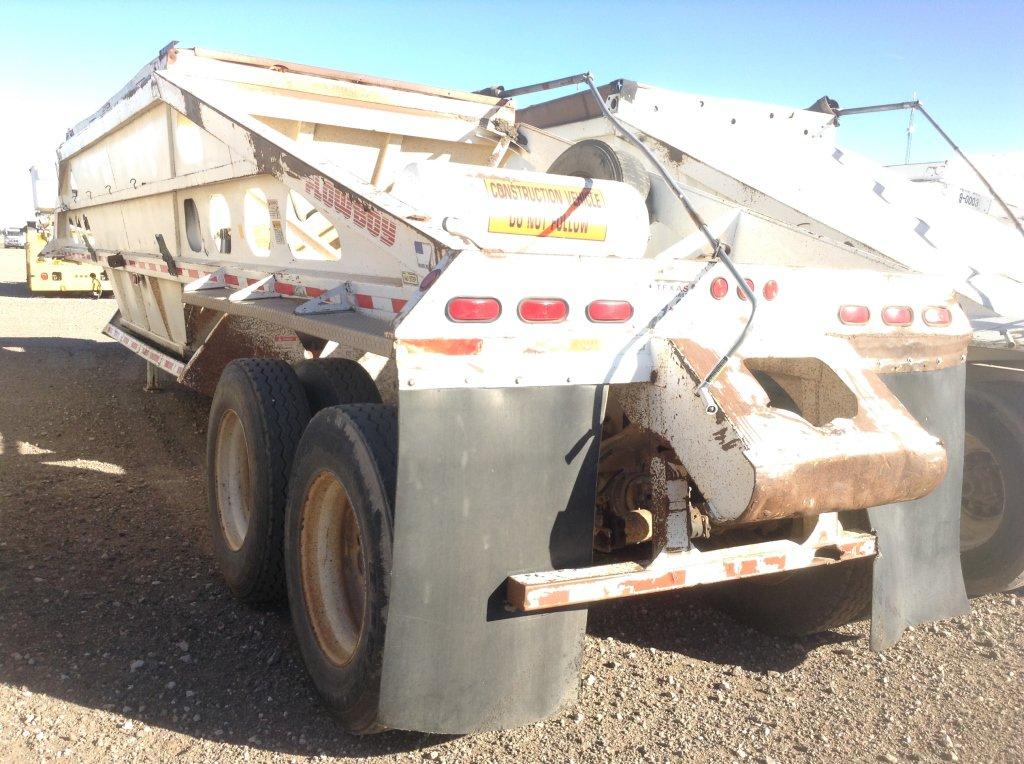 2002 Flowboy Belly Dump Trailer , Length: 40 , Dual Tandem Axle , 5th Wheel