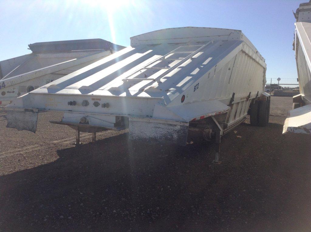 2002 CPS Belly Dump Trailer , Length: 40 , Dual Tandem Axle , 5th Wheel , C