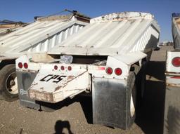 2002 CPS Belly Dump Trailer , Length: 40 , Dual Tandem Axle , 5th Wheel , C