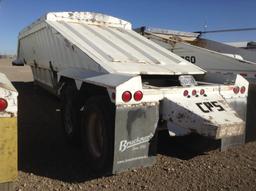 2002 CPS Belly Dump Trailer , Length: 40 , Dual Tandem Axle , 5th Wheel , C
