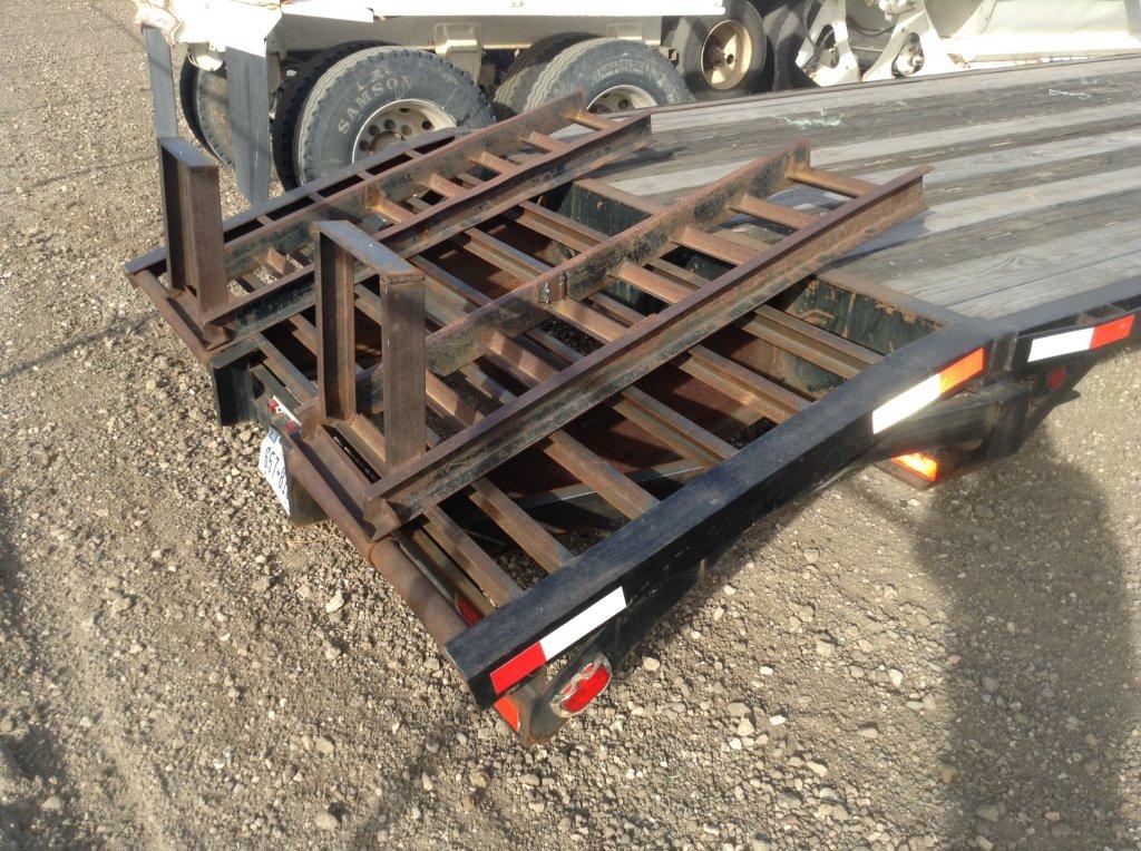 2004 Texas Bragg Flatbed Trailer , Length: 36' , Dual Tandem Axle , Goosene