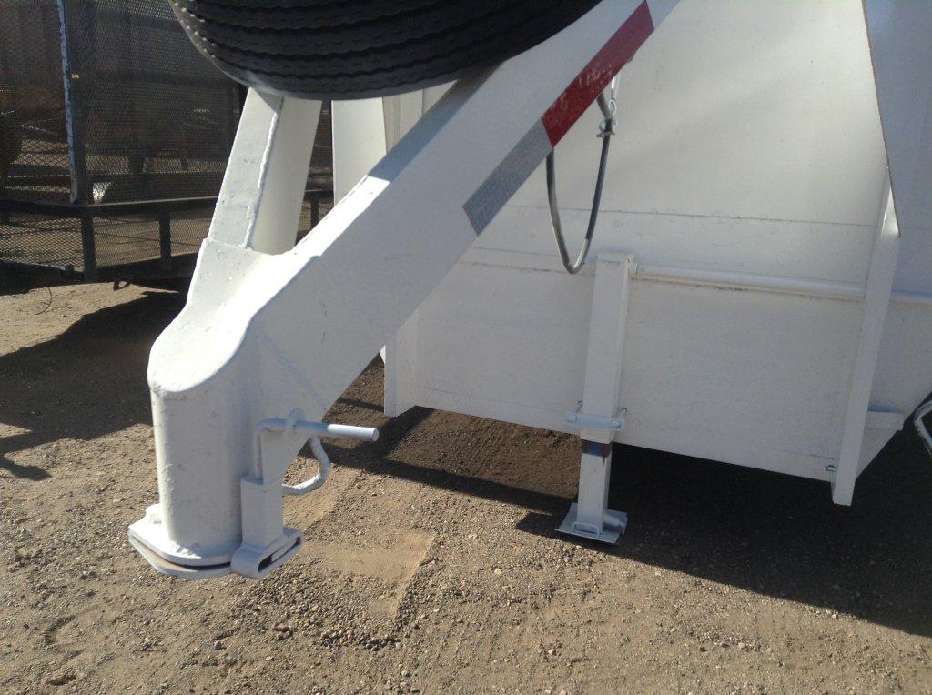 Shopmade Enclosed Trailer , Length: 16' , Tandem , Gooseneck , Color: White