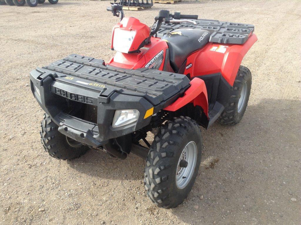 2007 Polaris Sportsman 4 Wheeler Engine Type: 450 , Fuel Type: g , Transmis