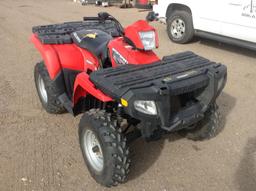 2007 Polaris Sportsman 4 Wheeler Engine Type: 450 , Fuel Type: g , Transmis