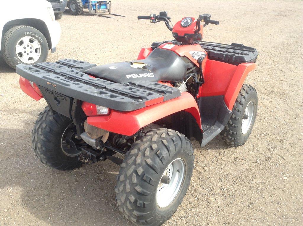 2007 Polaris Sportsman 4 Wheeler Engine Type: 450 , Fuel Type: g , Transmis