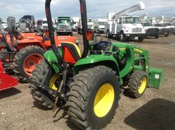 John Deere 3038E Utility Tractor