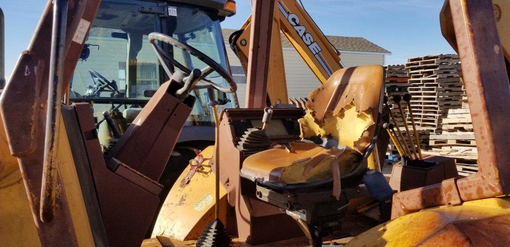 Case 580 SK Backhoe Loader