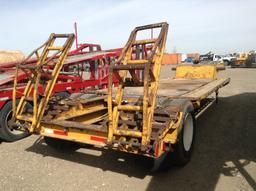 Homemade Flatbed Trailer